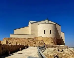 la chiesa di Monte Nebo